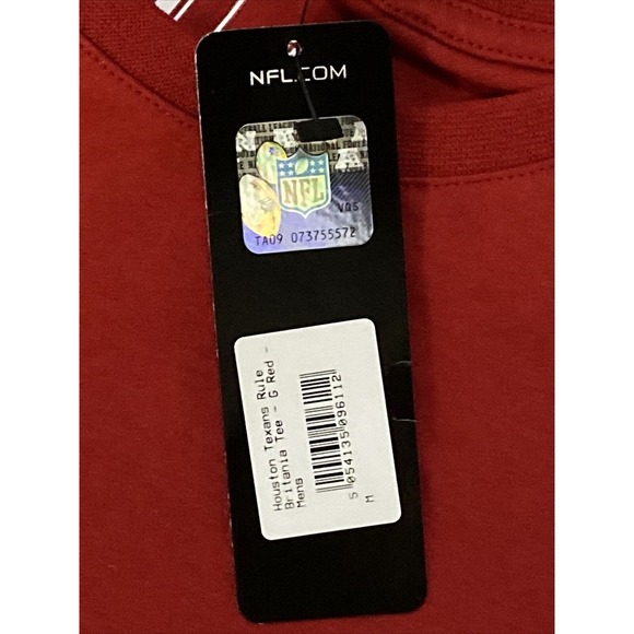 NEW Houston Texans NFL Team Apparel T-Shirt Mens Medium London Games Limited Ed - Picture 3 of 7